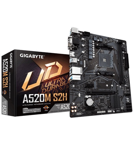 Motherboard GIGABYTE A520M S2H