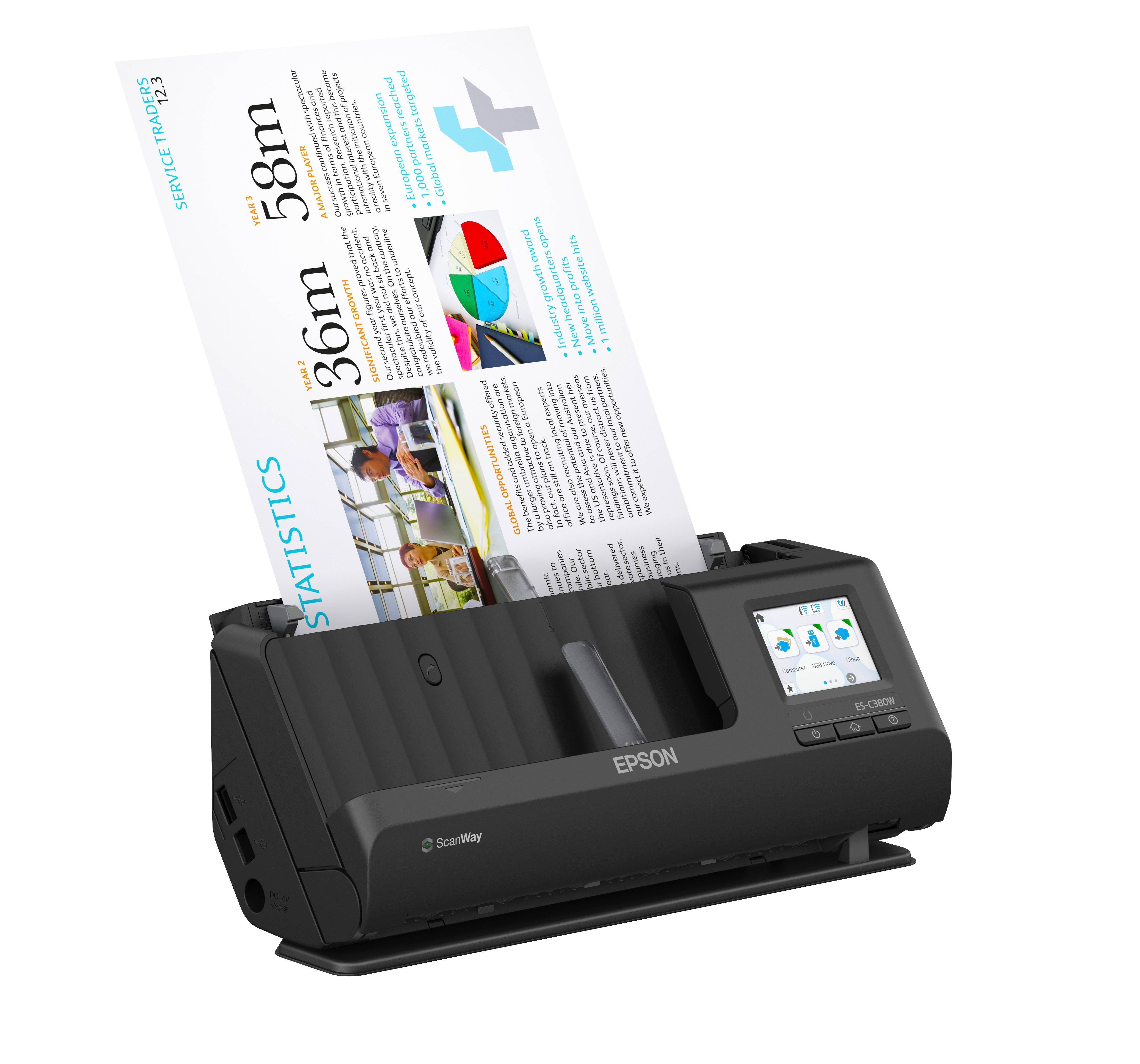 Escaner EPSON ES-C380W 